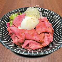 牛たんローストビーフ丼