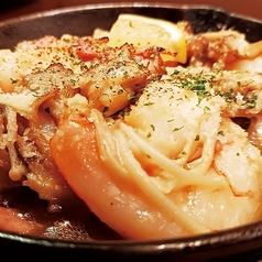 海老のガーリックバター焼き