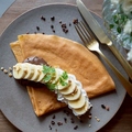 料理メニュー写真&nbsp;HALFクレープ