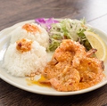 料理メニュー写真 ガーリックシュリンププレート
