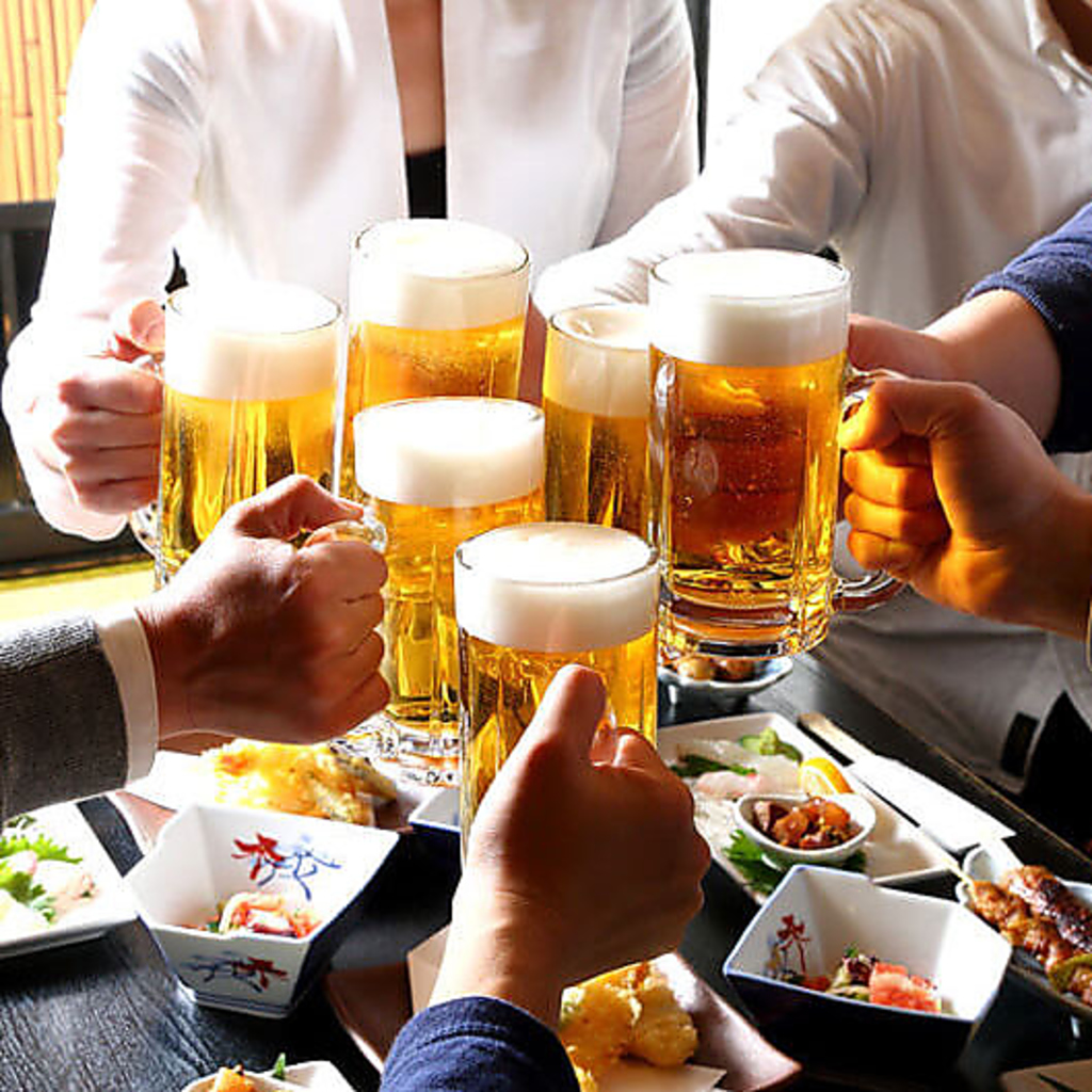 ◇衝撃！◇時間無制限飲み放題！自慢の料理とともにまったりと♪1650円(税込)でご用意しております。