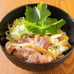 塩玉鴨油うどん