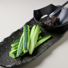 幻の自家製肉みそ胡瓜
