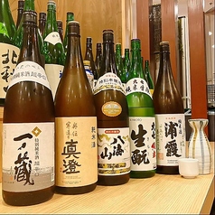 お料理にあう日本酒も豊富にご用意★