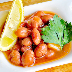 インゲン豆のトマトソース煮/ Kidney Beans Stewed in Tomato Sauce