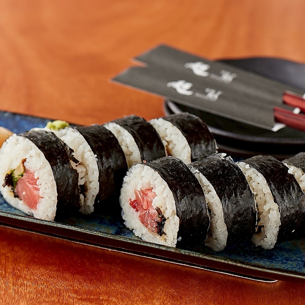 天然まぐろねぎとろ太巻き