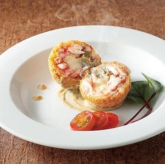 ズワイガニとカニ味噌のコロッケ