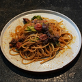 料理メニュー写真&nbsp;春キャベツとホタルイカのカラスミパスタ