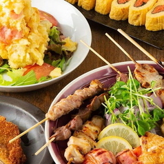 串焼きdining勝 姪浜のコース写真