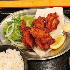 鶏から揚げ定食