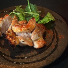 大山鶏の香草オーブン焼き