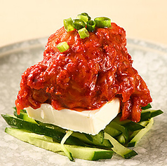 チャンジャクリームチーズ