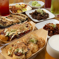 外カリ中トロのたこ焼き!全17種類の味を楽しむ『秀蛸』