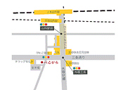 JR・京阪・地下鉄東西線山科駅下車　徒歩5分！外環状線を南へ約200m,外環三条交差点を西へ約100m,一筋目を南へ約10mです。※駐車場割引券利用可
