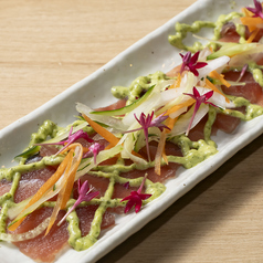 鮪のカルパッチョ