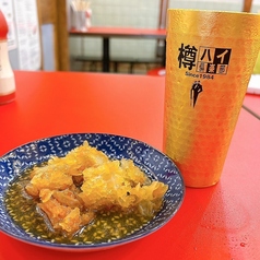 花咲くらげのにんにく醤油