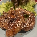料理メニュー写真&nbsp;手羽先甘辛揚げ