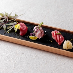 本まぐろ3種食べ比べ