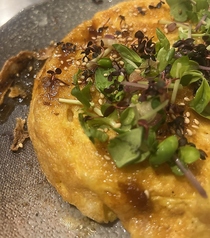 自家製醤油ダレのスペイン風オムレツ