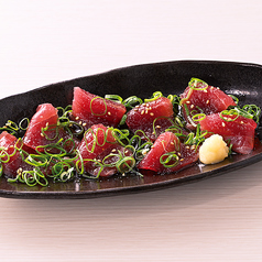 まぐろのレバ刺し風