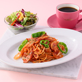 料理メニュー写真 懐かしのナポリタンスパゲティ