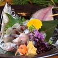 料理メニュー写真&nbsp;【数量限定】活アジの姿造り