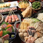 旬の食材を使ったお料理をおなか一杯お楽しみください★季節の鮮魚やお肉など多彩なメニューが豊富♪