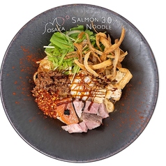 汁なしサーモン担々麺