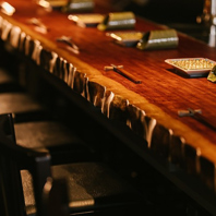 ライブ感あふれるカウンターで味わう至福のマリアージュ