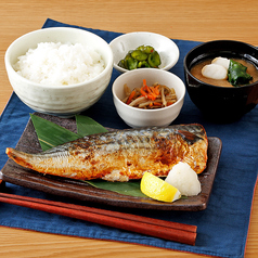 鯖の塩焼き定食