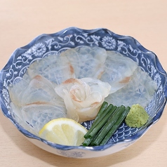 真鯛の昆布締め 薄造り