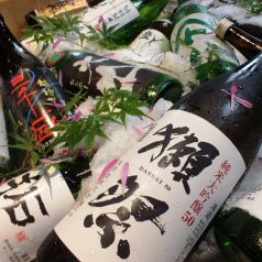 全国各地の日本酒有り！