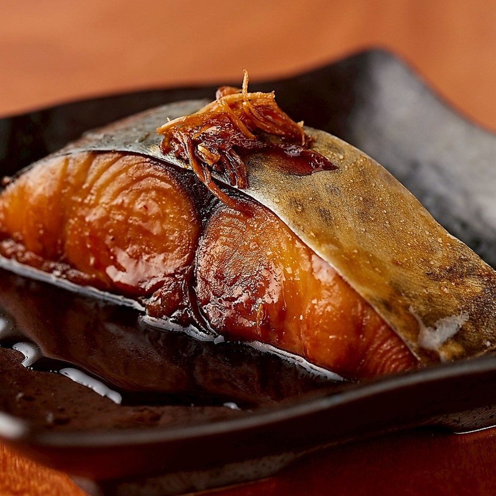 特上トロ鰆(さわら)の煮付