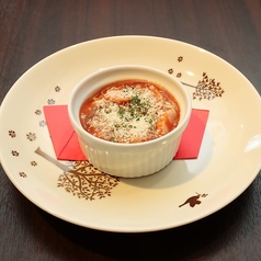 【人気のサイドメニュー】茄子とソーセージのトマト焼