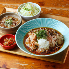 鬼おろしときのこのそば または うどん & 選べるミニ丼