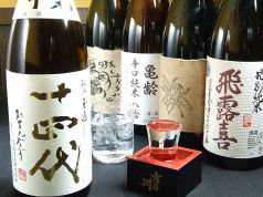 メニューには載せない「隠し日本酒」