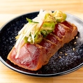 料理メニュー写真 【海鮮】マグロ炙りたたき
