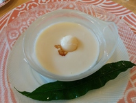 桃の冷製スープ（夏）
