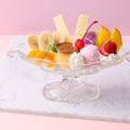 料理メニュー写真 プリンアラモード