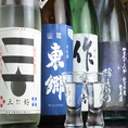 日本酒も種類豊富です！
