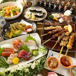 お酒との相性を追求した逸品が勢揃い◎こだわりの焼鳥や創作料理が今宵の一杯をより美味しくします♪
