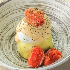 炙り明太子乗せポテトサラダ