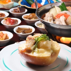 やま茶屋 信州長野市 善光寺門前のコース写真