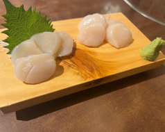 ホタテ刺