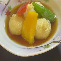 つぶらな揚げ出し豆腐