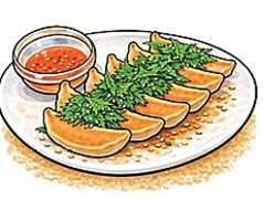 さっぱり梅しそ餃子