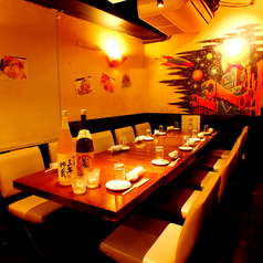 様々なタイプのお席をご用意