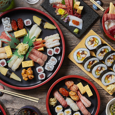 握り盛り合せ (2人前~4人前までご用意)