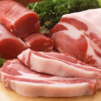 こだわりの六白黒豚を味わえる