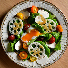 温玉シーザーサラダ